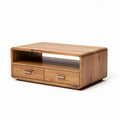 Table basse en bois massif de pin avec tiroirs dimensions 100 x 60 x 40cm